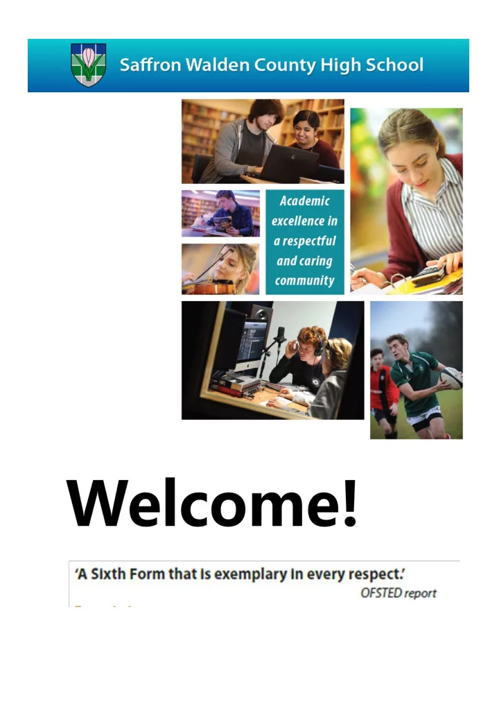 meet the sixth form team