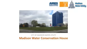Madison Water Conservation House  NORTH  Property Lines  NORTH  First Floor Plan 1 st floor :