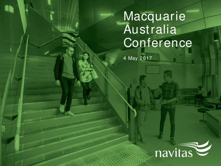 macquarie australia conference