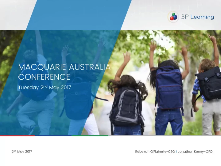 macquarie australia conference