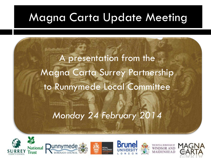 magna carta update meeting