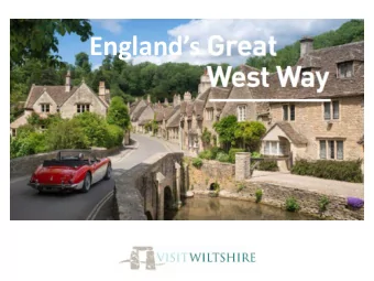 Englands  Areas along the Route  West Berkshire  Windsor &amp;  Wiltshire &amp;  Bristol &amp;