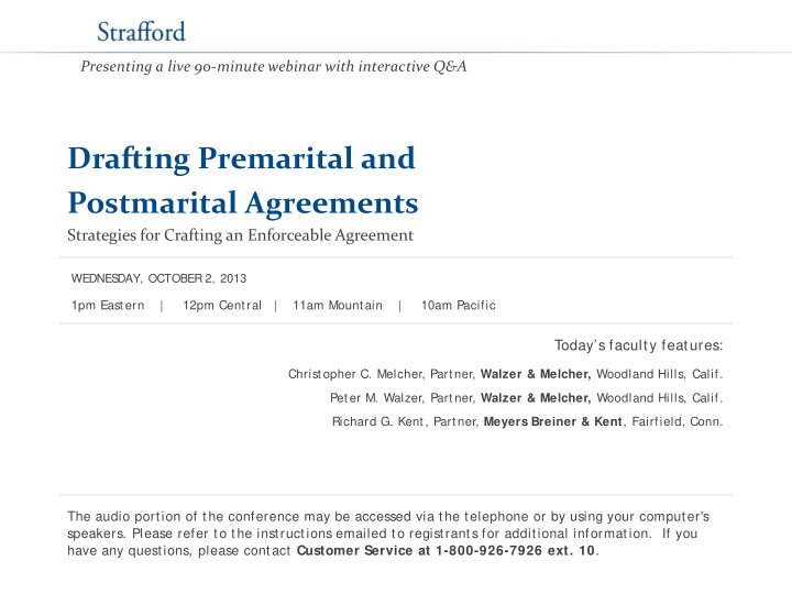 drafting premarital and postmarital agreements