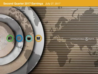 Forward-Looking Statements  Certain statements in these slides and made during this presentation