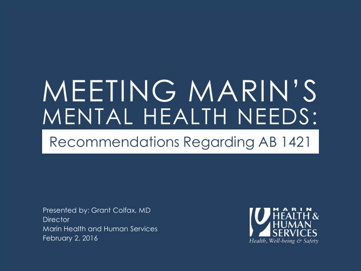 meeting marin s