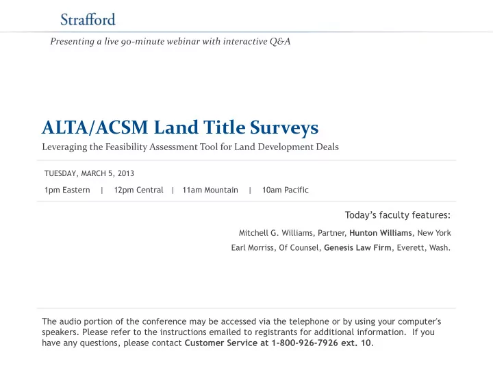 alta acsm land title surveys