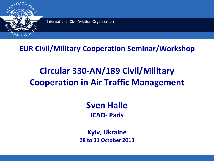 circular 330 an 189 civil military cooperation in air