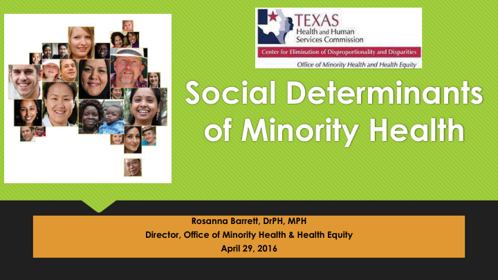 social determinants