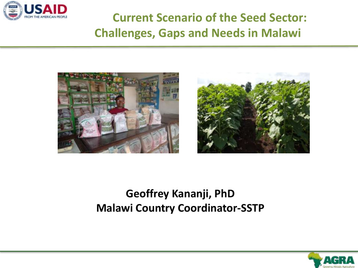 current scenario of the seed sector challenges gaps and