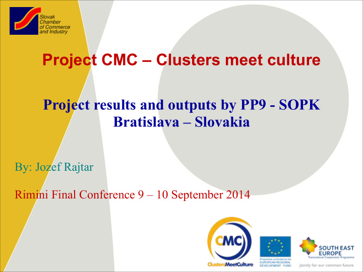project cmc clusters meet culture