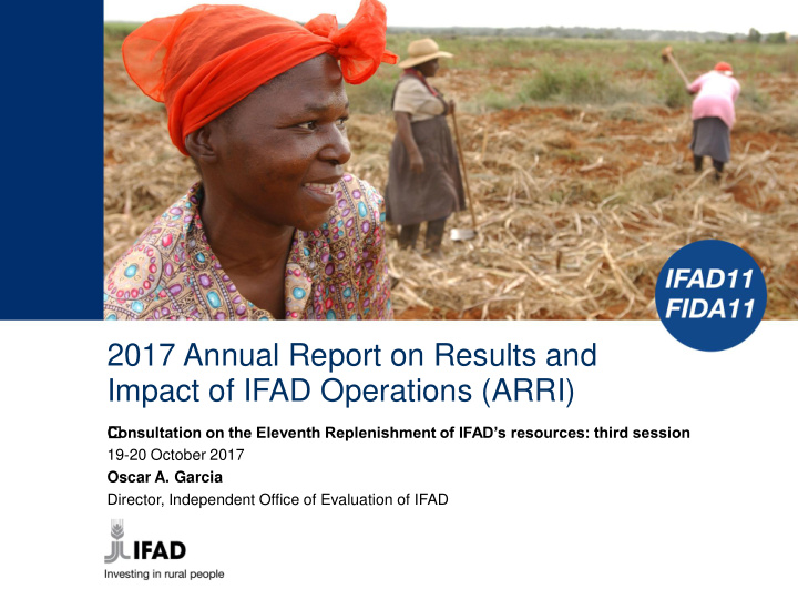 2017 annual report on results and impact of ifad