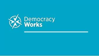 Getting started:.  Bringing info.  to voters.  TurboVote 2.0:.  Inviting voters.  to take part.
