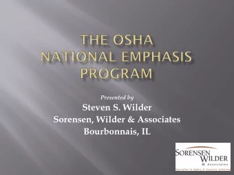 Bourbonnais, IL  Workers have a right to a safe workplace. The  law requires employers to provide