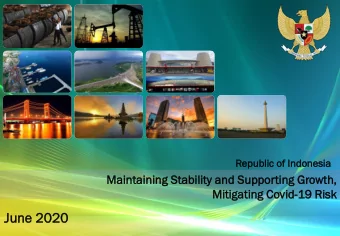 June  ne 202  020  About  t Invest  estor  or Relati  lations  ons Uni  Unit  t of the Repub  ublic