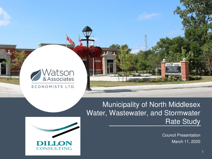 municipality of north middlesex water wastewater and