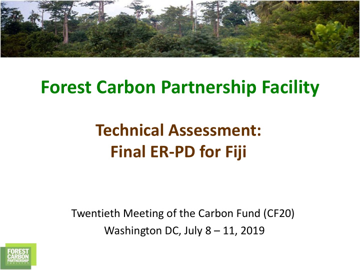 forest carbon partnership facility