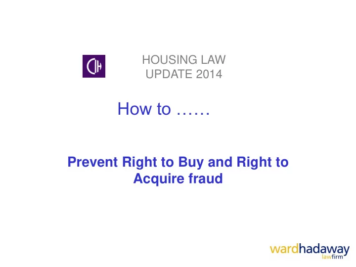how to