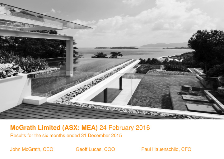 mcgrath limited asx mea 24 february 2016