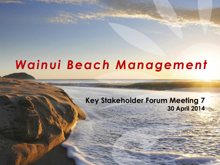 wainui beach management