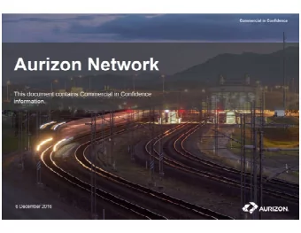 Relatively small number of customers, exposed to a single asset class (coal)  Volatile operating