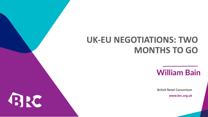 uk eu negotiations two months to go