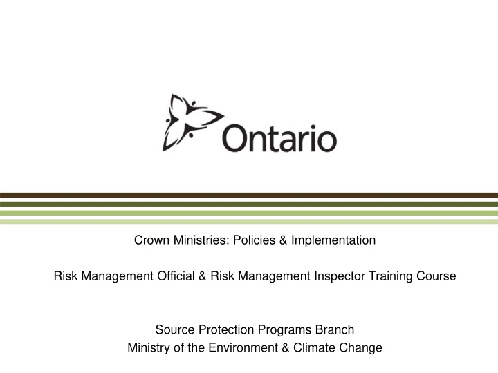 crown ministries policies implementation