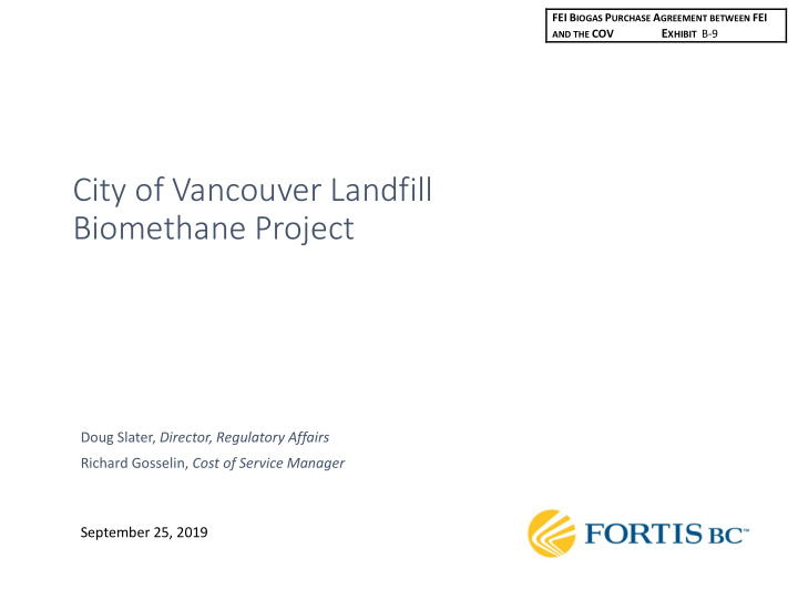 city of vancouver landfill