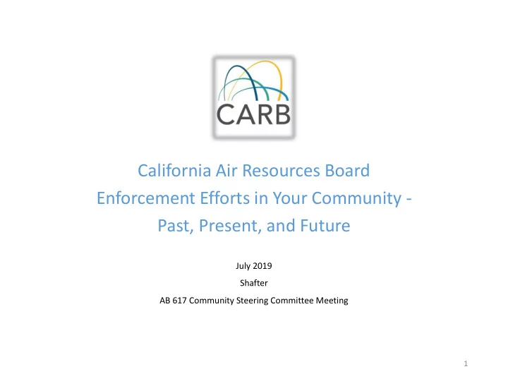 california air resources board
