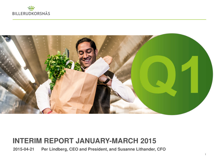 interim report january march 2015