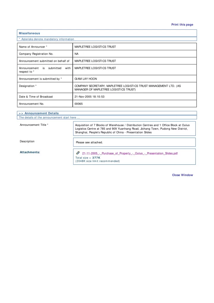 print this page miscellaneous