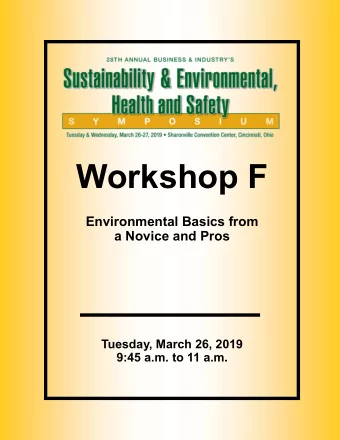 Biographical Information  Hope Manning, Senior Project Manager/Multi-Media Leader  Environmental