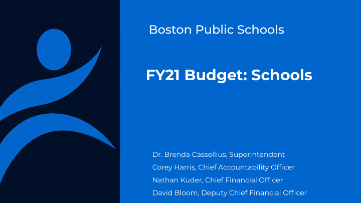 fy21 budget schools