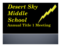 desert sky middle school information about title 1