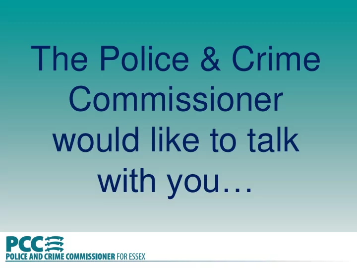 the police crime