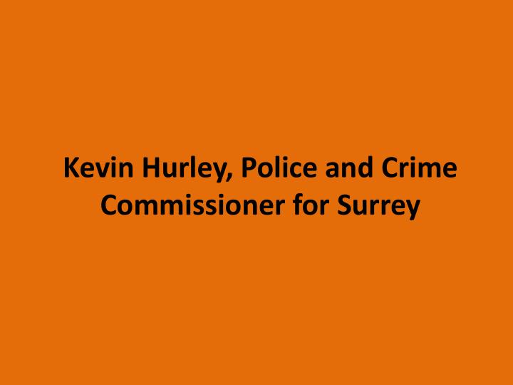 kevin hurley police and crime