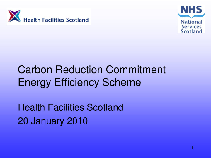 carbon reduction commitment energy efficiency scheme