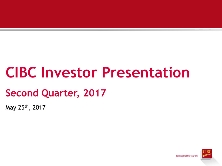 cibc investor presentation