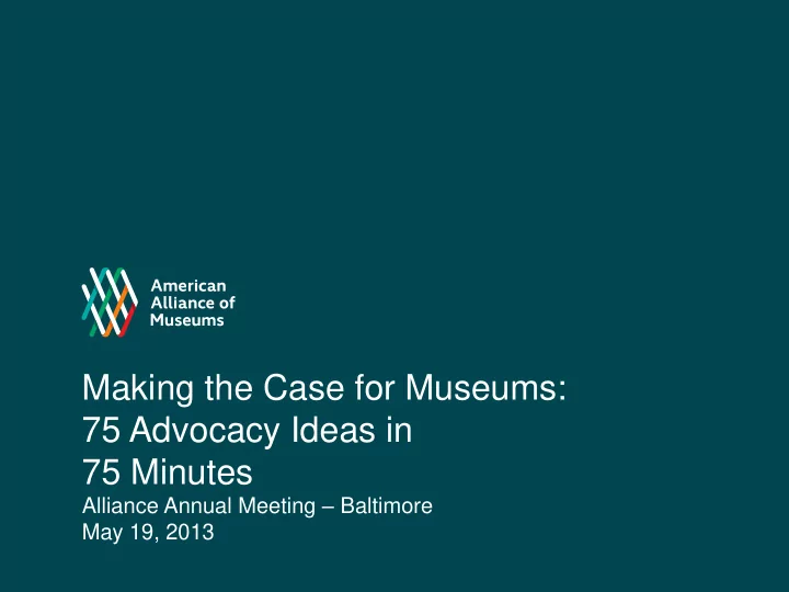 75 advocacy ideas in