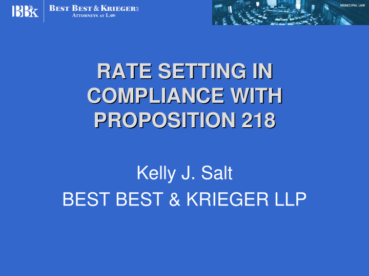 rate setting in rate setting in compliance with