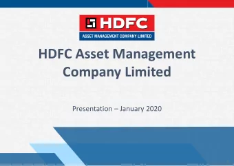 Company Limited Presentation  January 2020  1  Background and Opportunity  2 India  the third