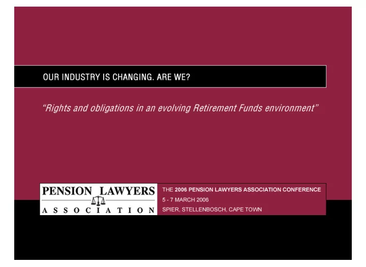 experiences of a s15k tribunal some legal issues