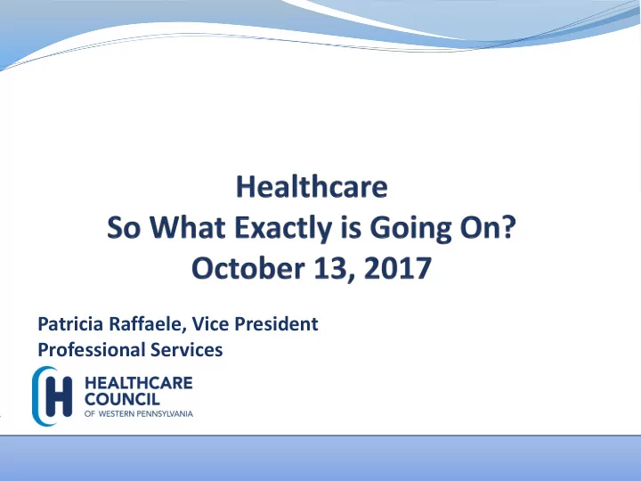 patricia raffaele vice president professional services