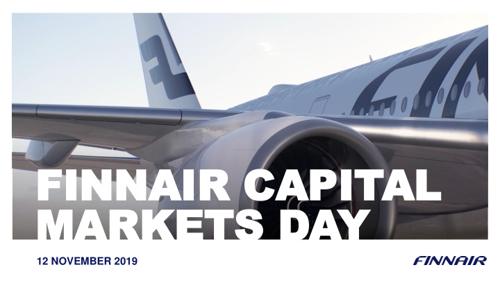 finn finnair air capit capital al markets markets day