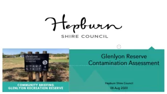 08 Aug 2020  Welcome!  08 August 2020  Hepburn Shire Council  2  08 August 2020  Hepburn Shire