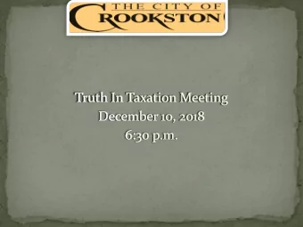 The City of Crookston was incorporated  February 14, 1879  Home Rule Charter City  what