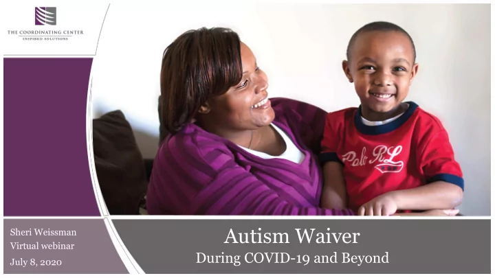 autism waiver