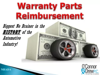 Biggest No Brainer in the  HIST  STORY of the  Automotive  Industry!  Frank is a principal at