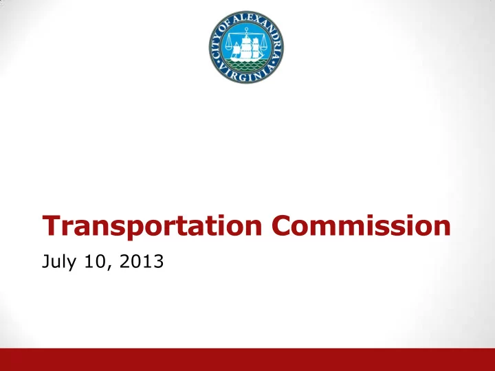 transportation commission