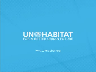 www.unhabitat.org Stakeholder Engagement Policy, 1 st  Draft, 25 April 2018  External Relations