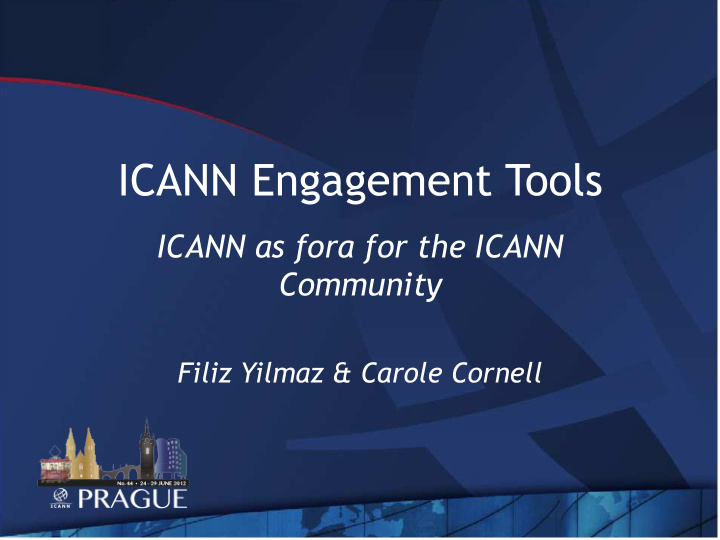 icann engagement tools